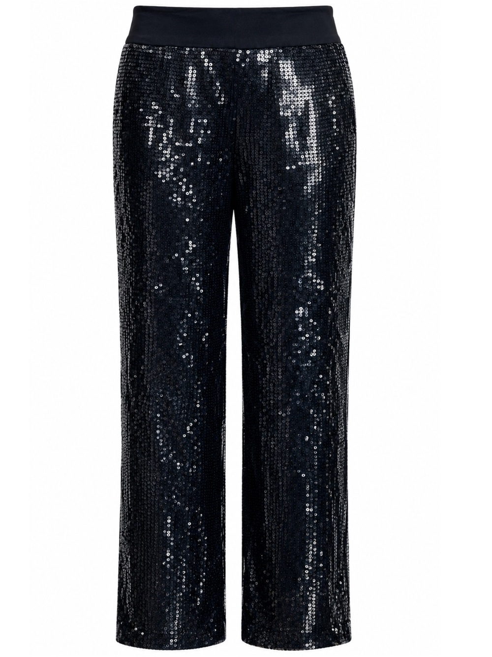 Alice + Olivia Black Sequined Pants 4